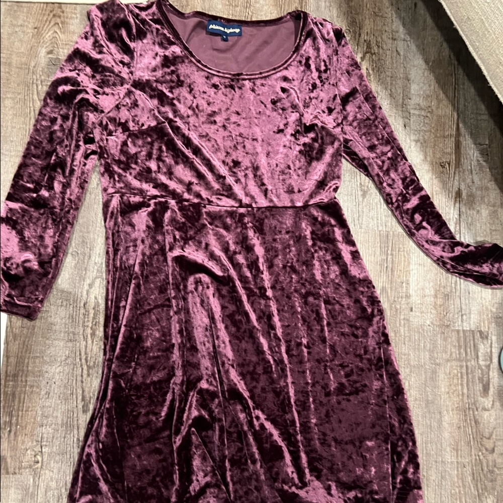 ModCloth Crushed Velvet dress